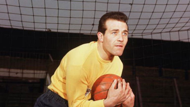 Ron Springett won 33 caps for England and played for QPR and Sheffield Wednesday