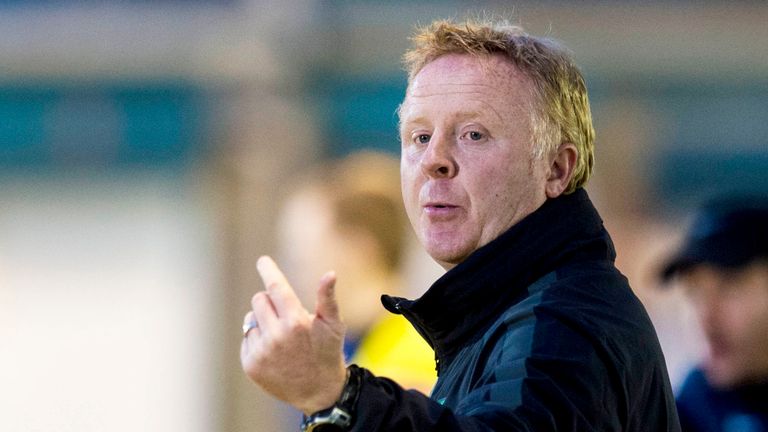 02/04/15 SFA YOUTH CUP 5TH RND.CELTIC v HAMILTON.CAPPIELOW - GREENOCK.Celtic coach Stevie Frail