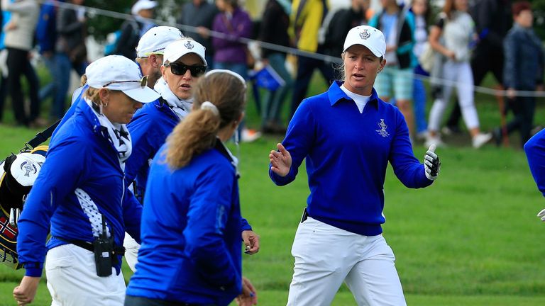 Suzann Pettersen says there was no question of the Europeans conceding the contentious putt