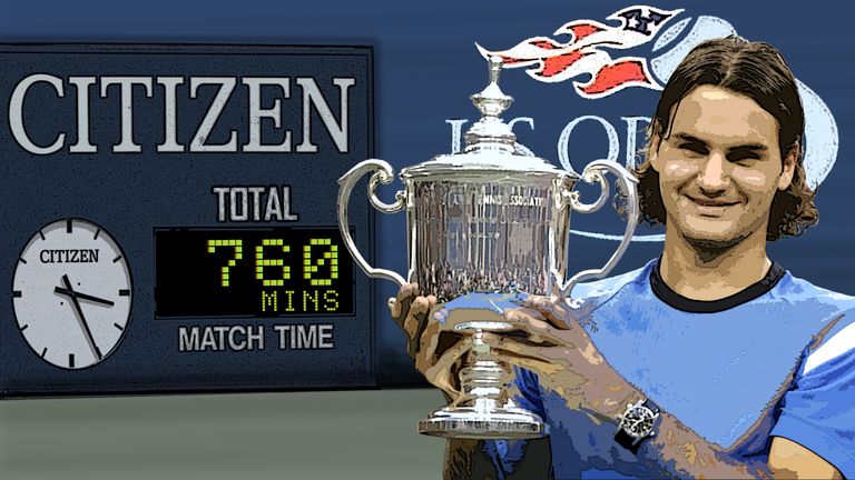 Roger Federer - US Open Tennis 2004 champion