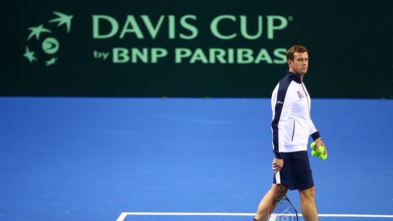 Great Britain Captain Leon Smith watches on during a practice session at Emirates Arena