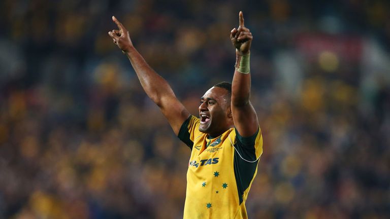 Tevita Kuridrani is set to face his cousin Nemani Nadolo when Australia face Fiji at the World Cup. 