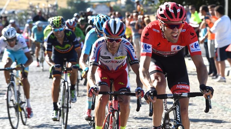 Tom Dumoulin, Daniel Moreno, Vuelta a Espana, stage 19