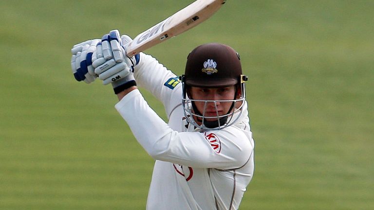 Surrey's Zafar Ansari during the LV=County Championship Division Two match at the SWALEC Stadium, Cardiff.
