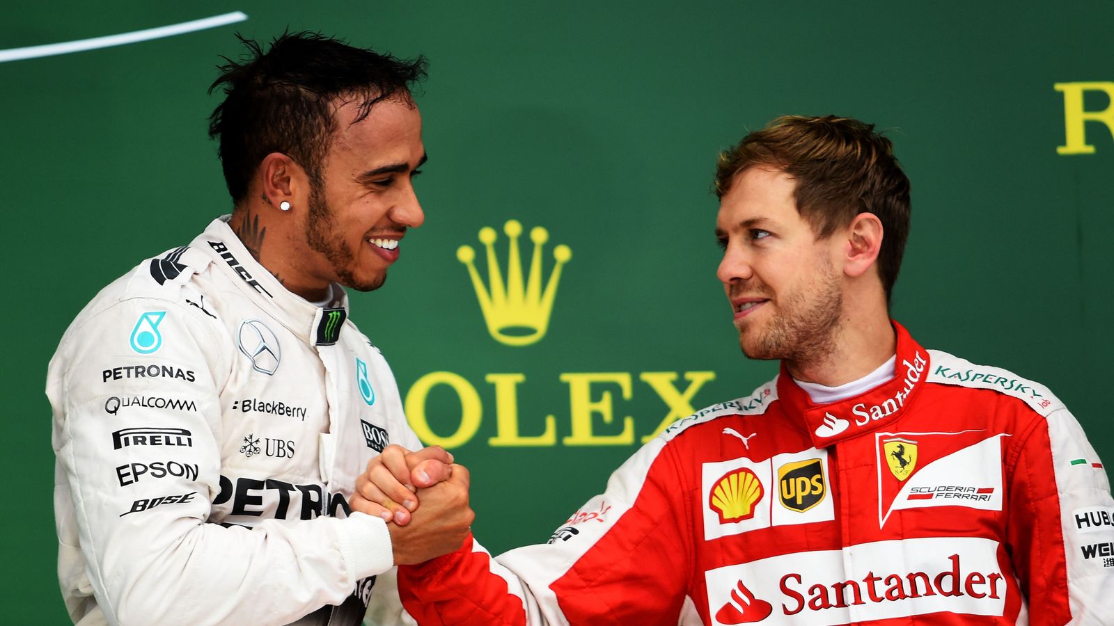 Lewis Hamilton, Sebastian Vettel