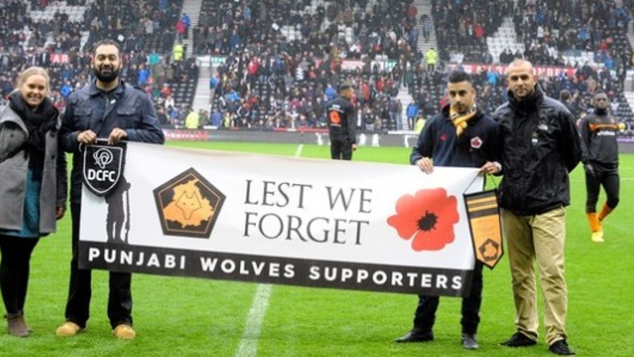 The Punjabi Wolves Supporters and Derby County's Punjabi Rams will lock ...