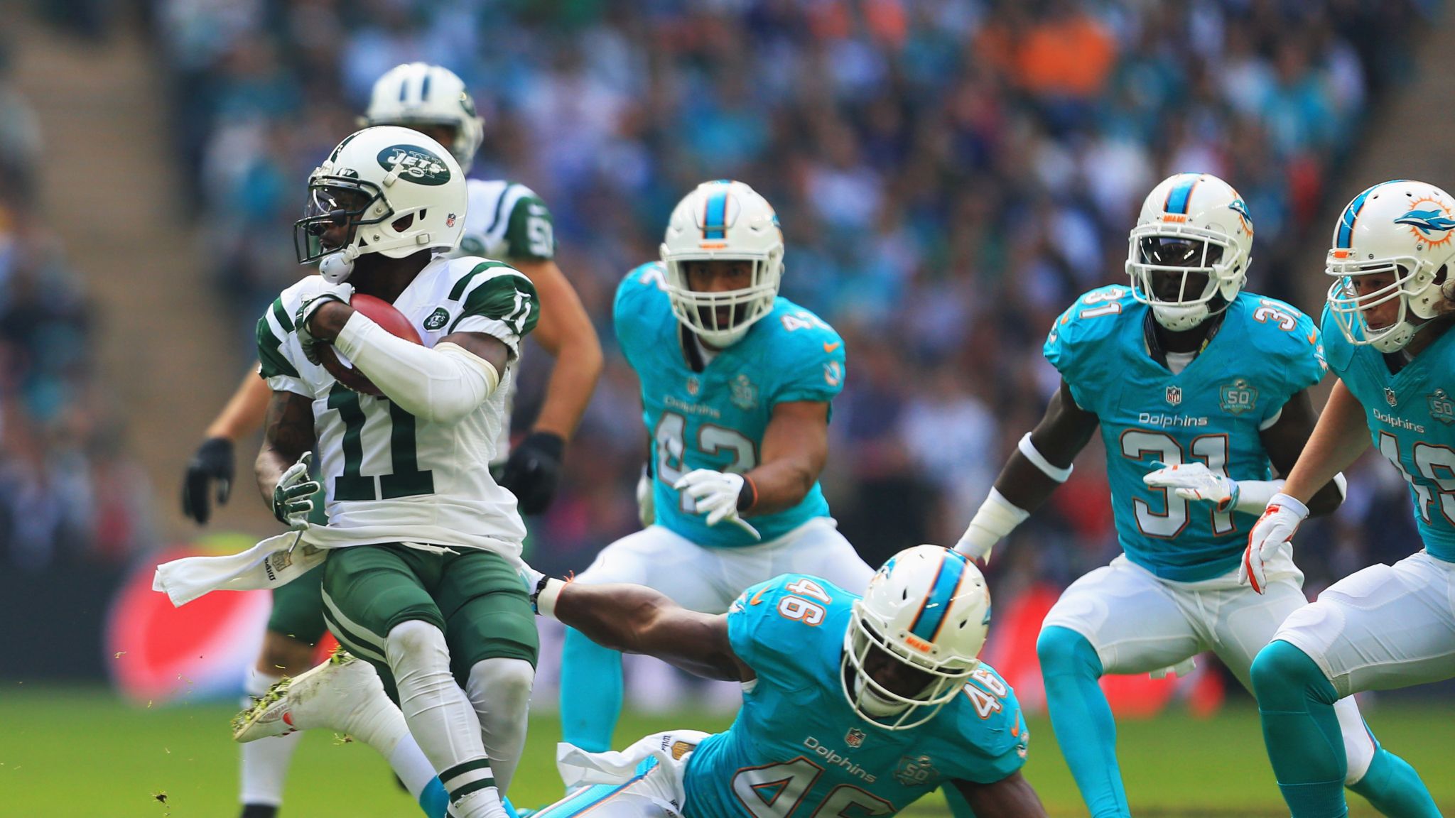 New York Jets beat Miami Dolphins in London, NFL News