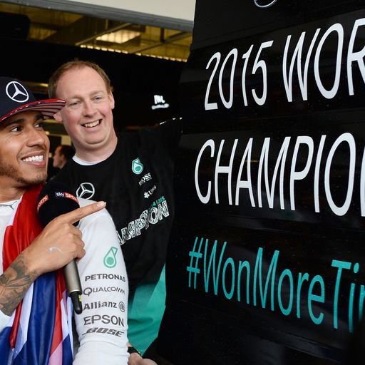 How Lewis won the 2015 title