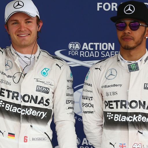 Hamilton and Rosberg 'normal'