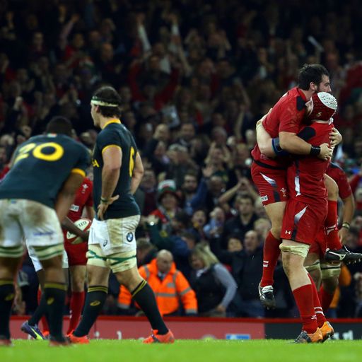 South Africa v Wales in focus