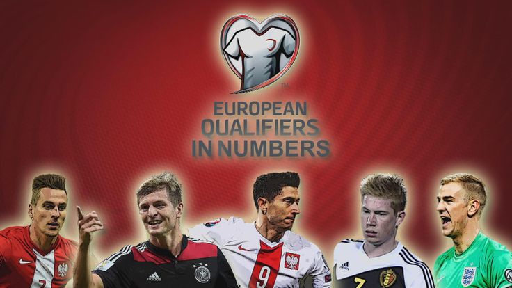 European Qualifiers - Arkadiusz Milik, Toni Kroos, Robert Lewandowski, Kevin De Bruyne and Joe Hart