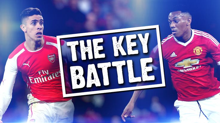 The Key Battle - Gabriel and Martial will go head-to-head on Super Sunday