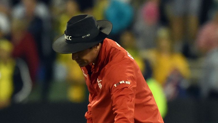 Pakistani umpire Aleem Dar has been stood down by the ICC for the remainder of the ODI series between India and South African