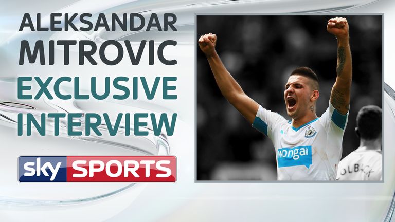 Aleksandar Mitrovic speaks to Sky Sports' Soccer Saturday ahead of Newcastle's clash with Manchester City