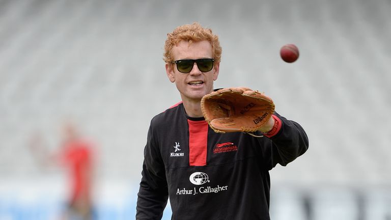 MANCHESTER, ENGLAND - JUNE 16:  Leicestershire coach Andrew McDonald during the LV County Championship division two match between Lancashire and Leicesters