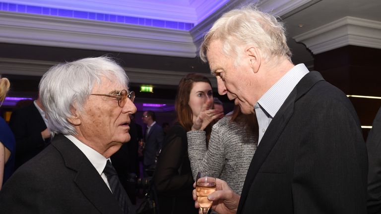 Long-time allies Bernie Ecclestone and Max Mosley