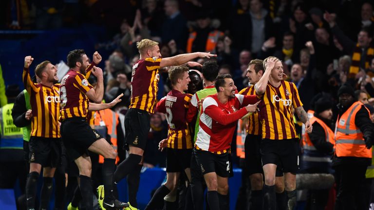 After they shocked Chelsea last season, Bradford start their FA Cup campaign against Aldershot Town