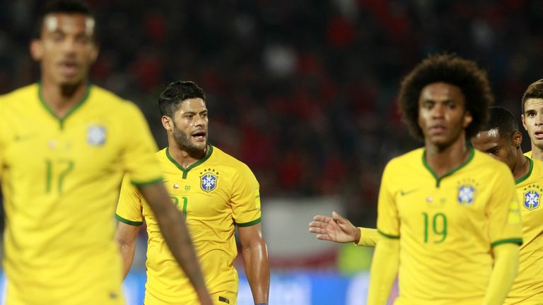 Dejection for the Brazilian stars in the World Cup qualifiers