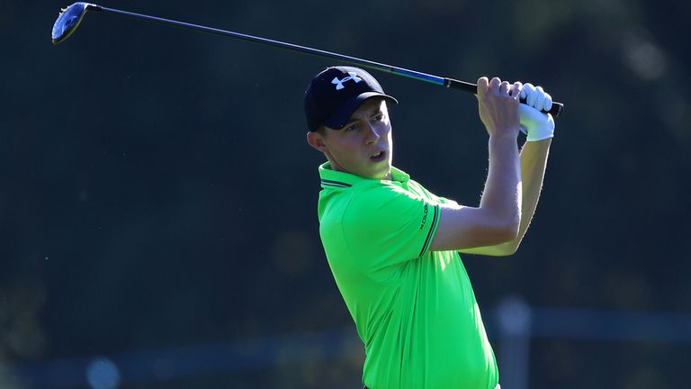 England's Matthew Fitzpatrick during day two of the British Masters at Woburn Golf Club, Little Brickhill.