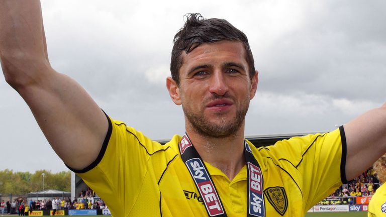 Burton Albion captain John Mousinho 