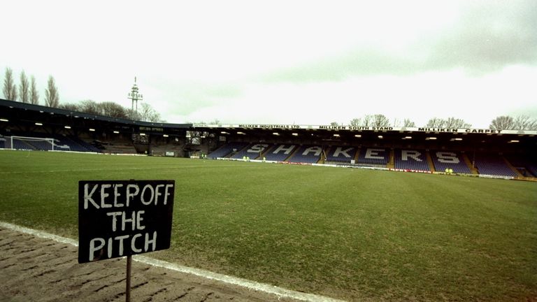 Gigg Lane has been Bury's only home since they were founded in 1885