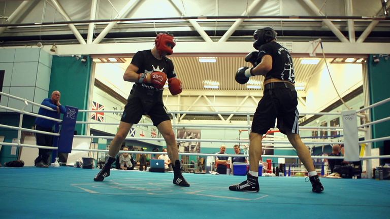 Froch and Eubank sparred before Froch-Groves II