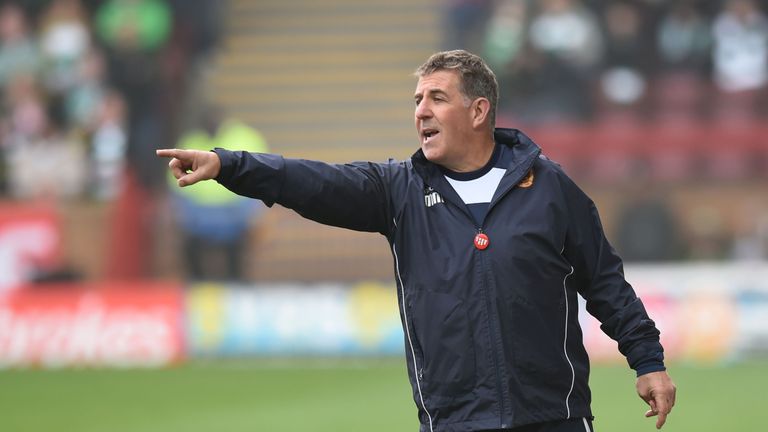 Mark McGhee started his second spell in charge of Motherwell against his former side