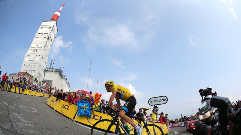 Chris Froome, Mont Ventoux, Tour de France 2013