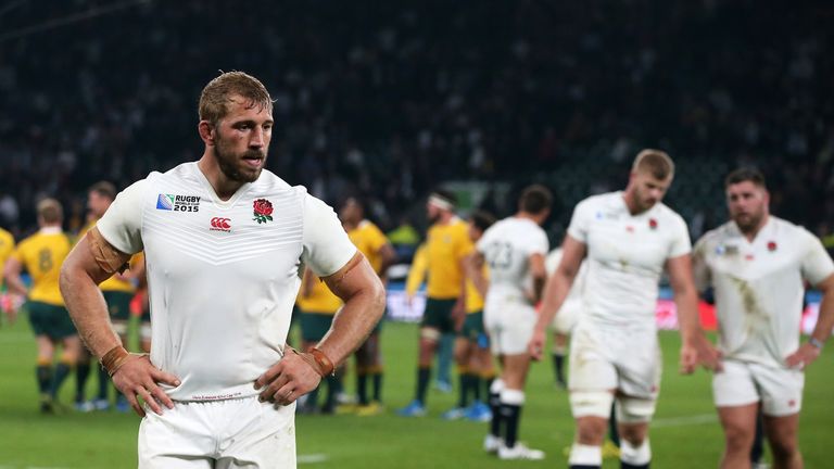 Chris Robshaw's England saw their World Cup hopes ended by defeat to Australia at Twickenham