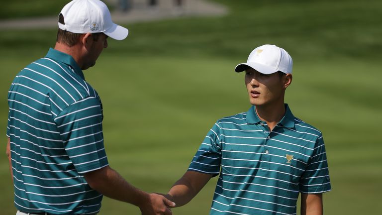Danny Lee and Marc Leishman will represent the International team in the Presidents Cup 