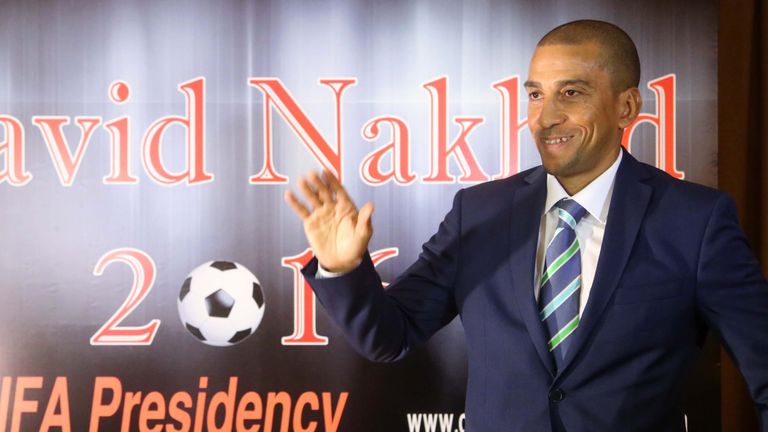 David Nakhid launches FIFA campaign