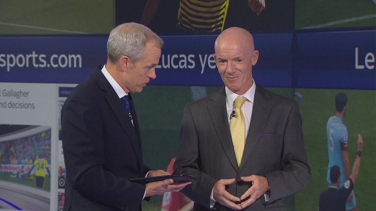 Dermot Gallagher joins Rob Wotton to review the weekend refereeing decisions