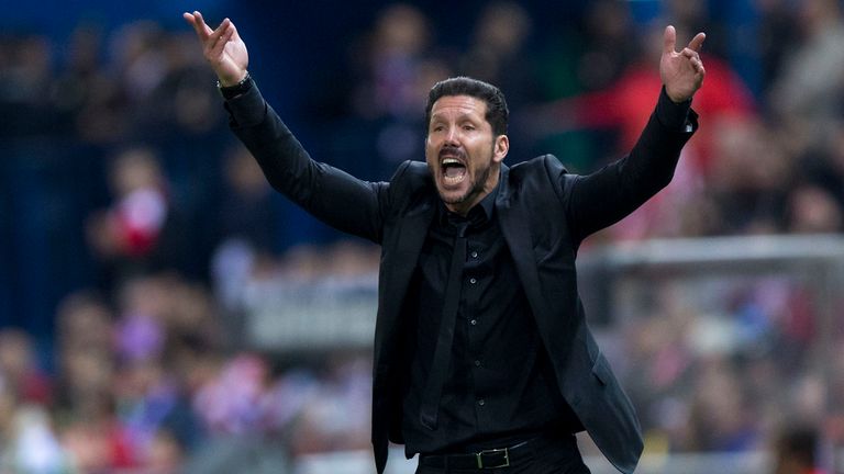 Diego Simeone: Believes Atletico Madrid can target the title this season