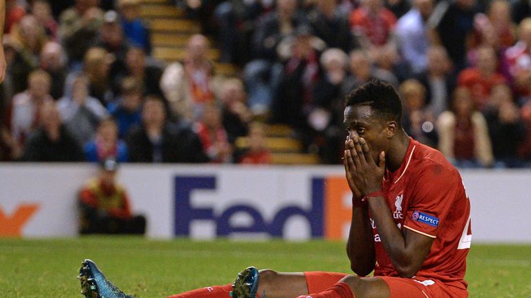 Divock Origi missed two second half chances as Liverpool were held at home by FC Sion