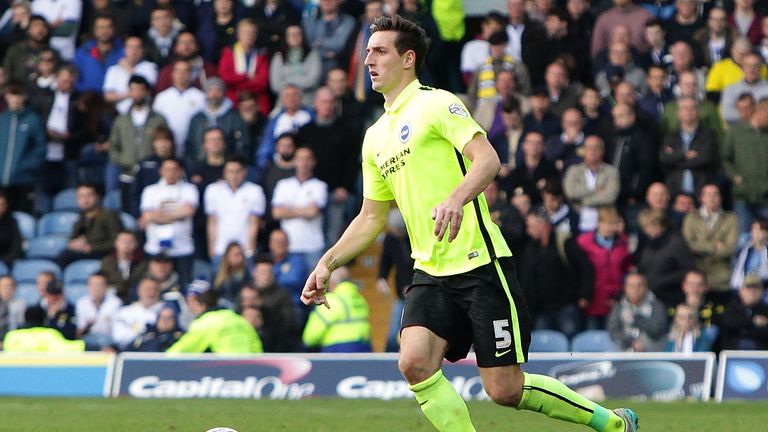  Lewis Dunk of Brighton & Hove Albion FC 