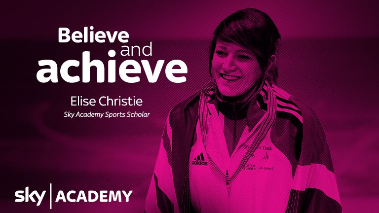 Elise Christie: Part of the Scholar team that created a motto for Confidence Month