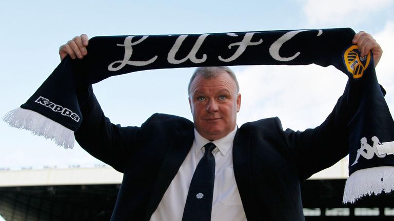 Leeds United manager Steve Evans during a press conference at Elland Road, Leeds. PRESS ASSOCIATION Photo. Picture date: Tuesday October 20, 2015. See PA s