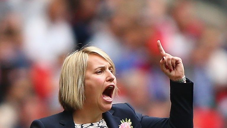 Emma Hayes has been manager at Chelsea Ladies since 2012