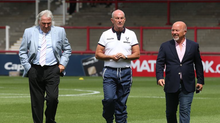 Frank McParland during his time at Brentford