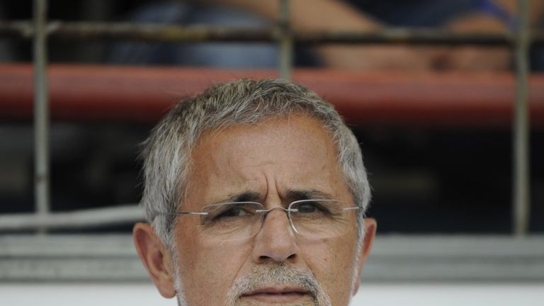 BERLIN - JULY 25:  Assistent coach Gerd Mueller of Muenchen looks on during the Third League match between SV Babelsberg 03 and Bayern Muenchen II at Karl 