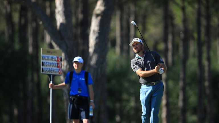 McDowell heads in to the weekend five strokes off the lead