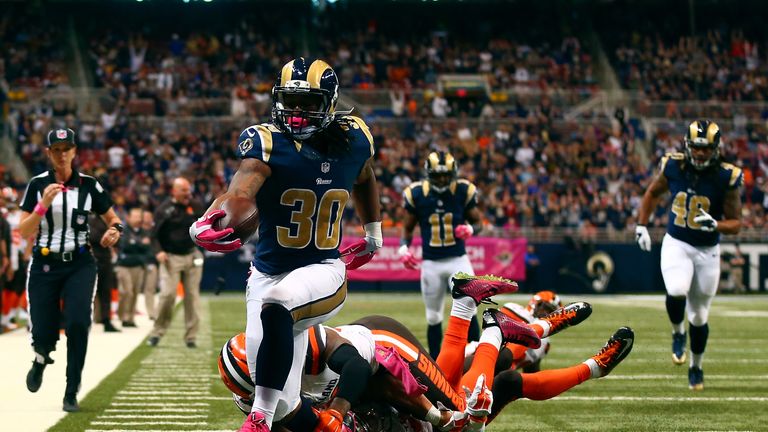 St. Louis Rams RB Todd Gurley is taking the NFL by storm.
