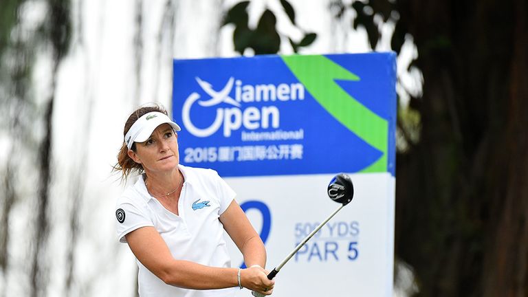 Gwladys Nocera shares the second-round lead at the Xiamen open