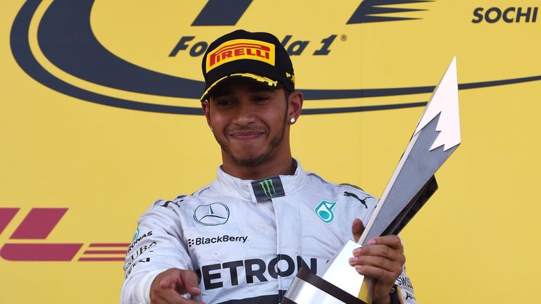 Lewis Hamilton won the inaugural Russian GP