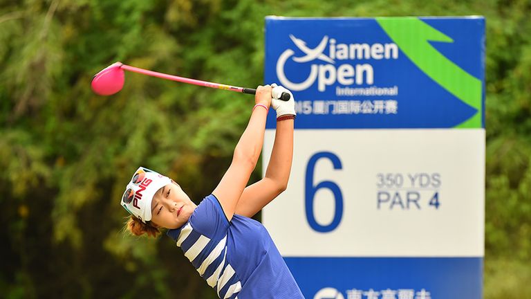 Hye In Yeom impressed with a eight-under-par round on Saturday 