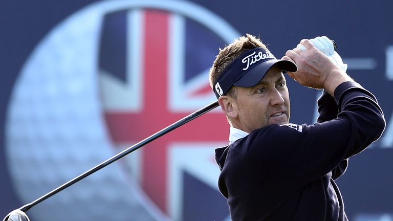 England's Ian Poulter during day one of the British Masters at Woburn Golf Club, Little Brickhill.