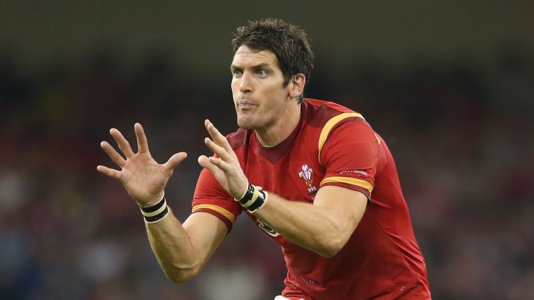 James Hook of Wales in action during the International match v Ireland at the Millennium Stadium on August 8, 2015