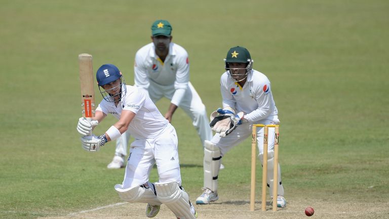 SHARJAH, UNITED ARAB EMIRATES - OCTOBER 09:  James Taylor of England bats during day two of the tour match between Pakistan A and England
