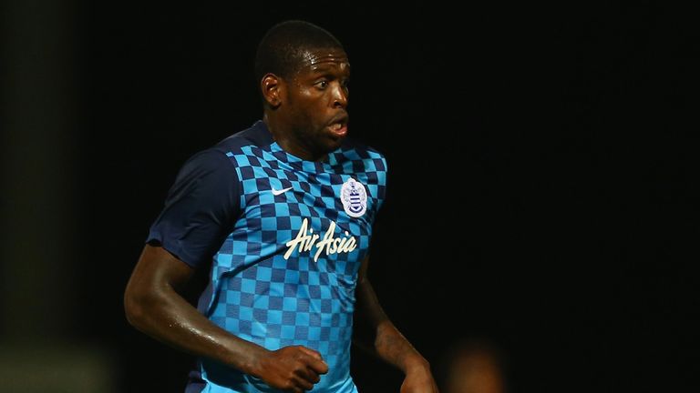 Jay Emmanuel-Thomas of Queens Park Rangers in action v Yeovil