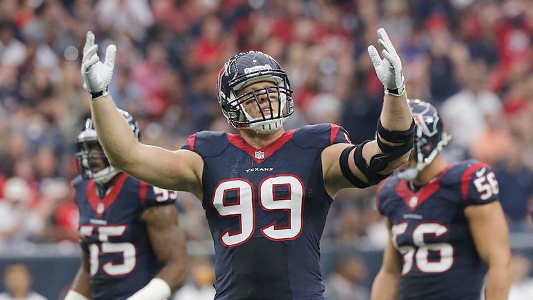 JJ Watt #99 of the Houston Texans